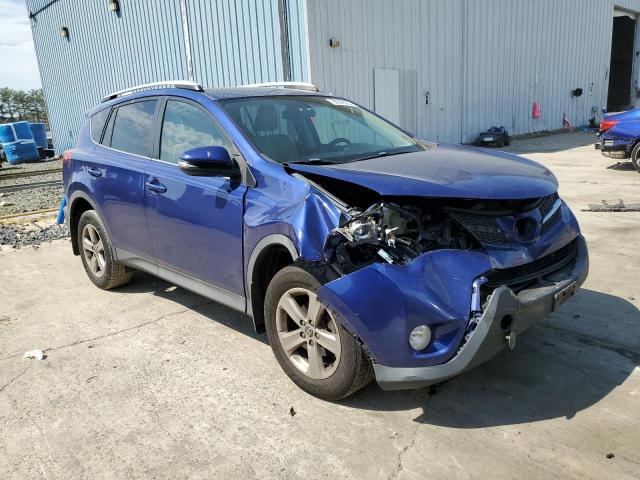 2T3RFREV1FW300892 - 2015 TOYOTA RAV4 XLE BLUE photo 4