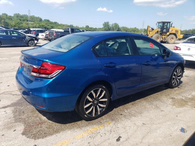 19XFB2F91FE037869 - 2015 HONDA CIVIC EXL 蓝色 照片 3