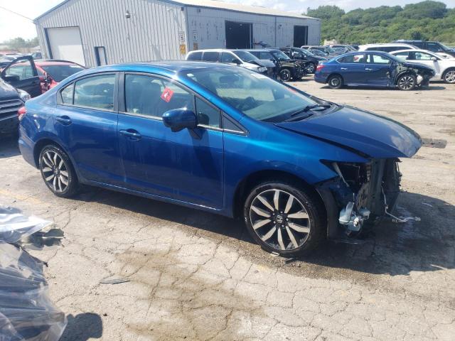 19XFB2F91FE037869 - 2015 HONDA CIVIC EXL 蓝色 照片 4