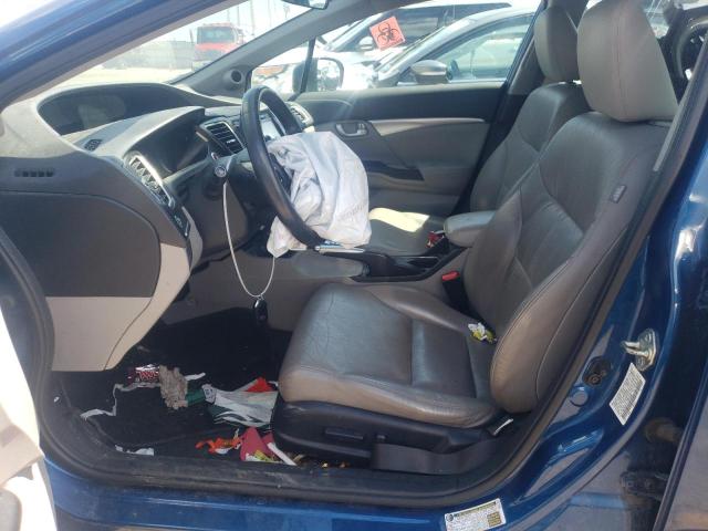 19XFB2F91FE037869 - 2015 HONDA CIVIC EXL 蓝色 照片 7