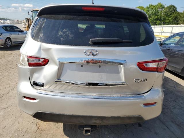 5N1AL0MM9FC552091 - 2015 INFINITI QX60 SILVER photo 6