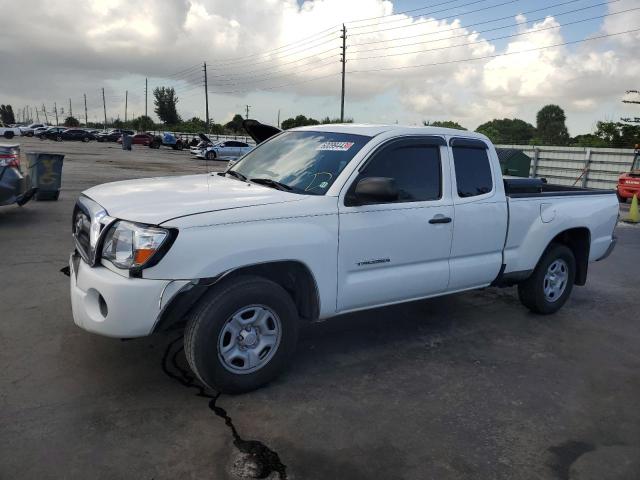 5TETX22N09Z668147 - 2009 TOYOTA TACOMA ACCESS CAB თეთრი ფოტო 1