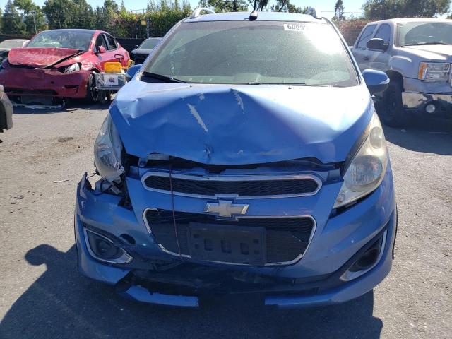 KL8CF6S97EC474360 - 2014 CHEVROLET SPARK 2LT BLUE photo 5