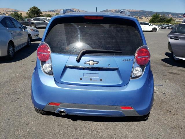 KL8CF6S97EC474360 - 2014 CHEVROLET SPARK 2LT BLUE photo 6