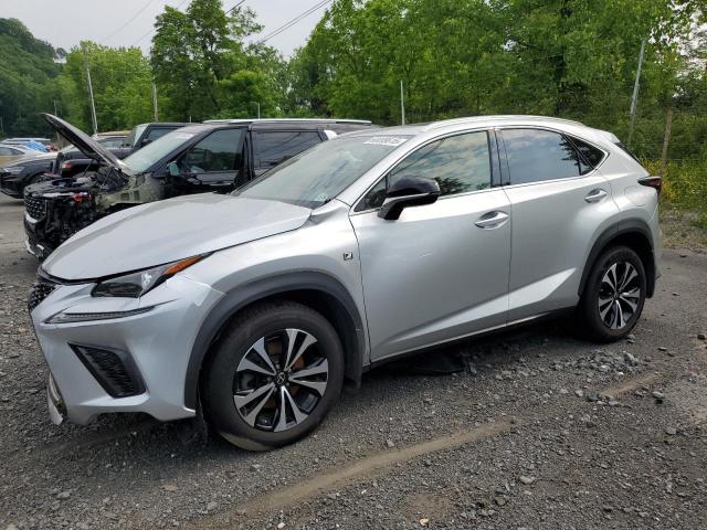 JTJBARBZ3K2189396 - 2019 LEXUS NX 300 BASE ვერცხლისფერი ფოტო 1