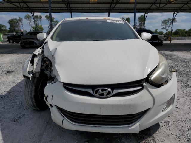 5NPDH4AE1DH405322 - 2013 HYUNDAI ELANTRA GLS WHITE photo 5