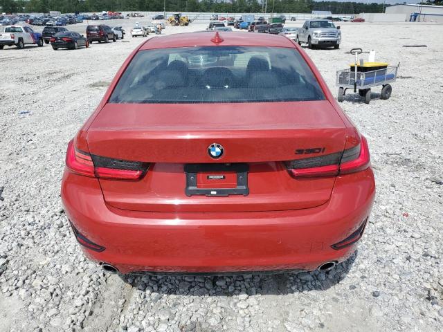 WBA5R1C53KAK07114 - 2019 BMW 330I RED photo 6