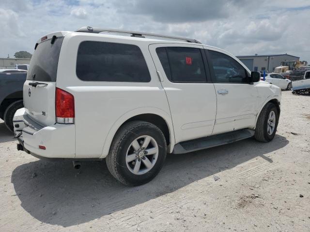 5N1BA0ND8AN605899 - 2010 NISSAN ARMADA SE WHITE photo 3