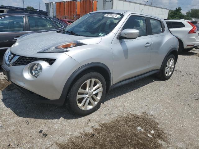 JN8AF5MR6FT501351 - 2015 NISSAN JUKE S SILVER photo 1