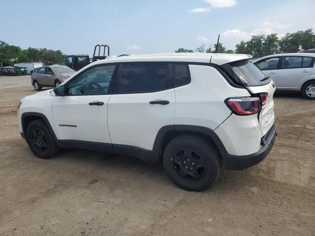 3C4NJCAB0JT272136 - 2018 JEEP COMPASS SPORT أبيض صورة 2