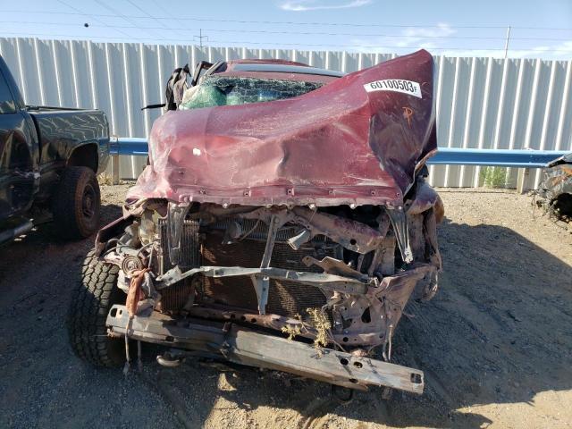 5TFDV58157X029136 - 2007 TOYOTA TUNDRA CREWMAX LIMITED BURGUNDY photo 5