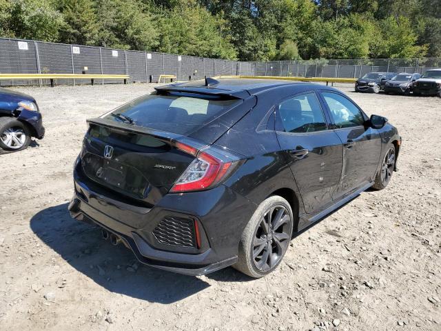 SHHFK7H46JU228137 - 2018 HONDA CIVIC SPORT 黑色 照片 4