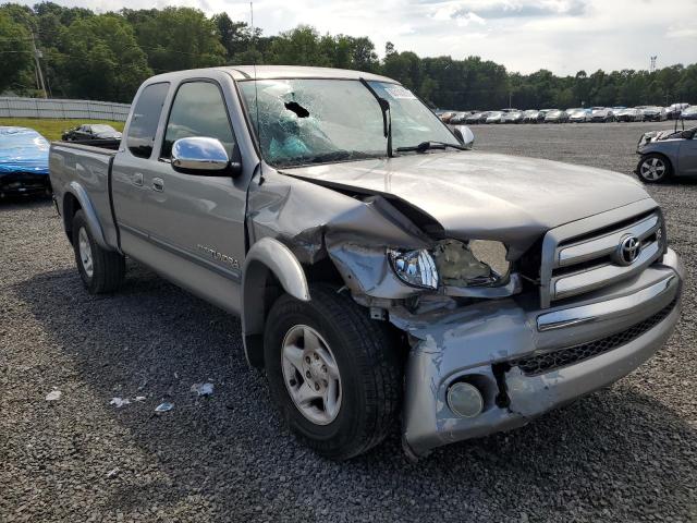 5TBRT341X3S389629 - 2003 TOYOTA TUNDRA ACCESS CAB SR5 GRAY photo 4