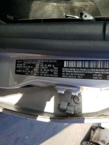 ZACCJBCT5FPB26921 - 2015 JEEP RENEGADE TRAILHAWK SILVER photo 13