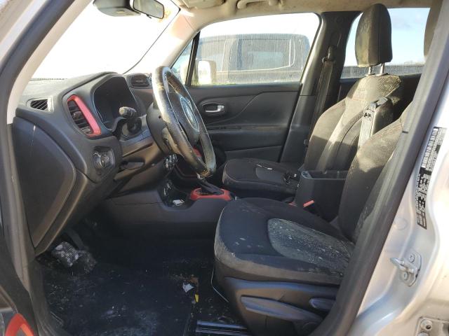 ZACCJBCT5FPB26921 - 2015 JEEP RENEGADE TRAILHAWK SILVER photo 7