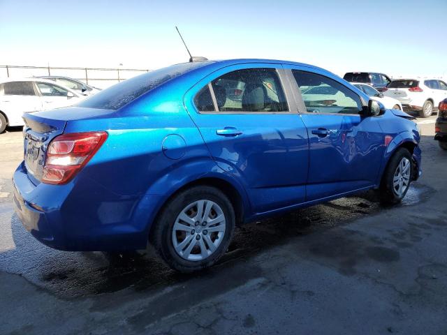 1G1JB5SH9H4143802 - 2017 CHEVROLET SONIC LS 蓝色 照片 3