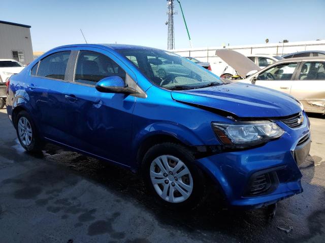 1G1JB5SH9H4143802 - 2017 CHEVROLET SONIC LS 蓝色 照片 4