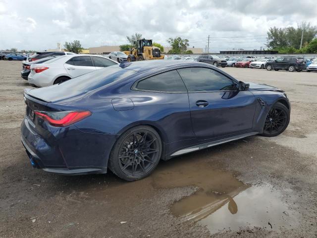 WBS43AZ03PCM20306 - 2023 BMW M4 COMPETITION BLUE photo 3