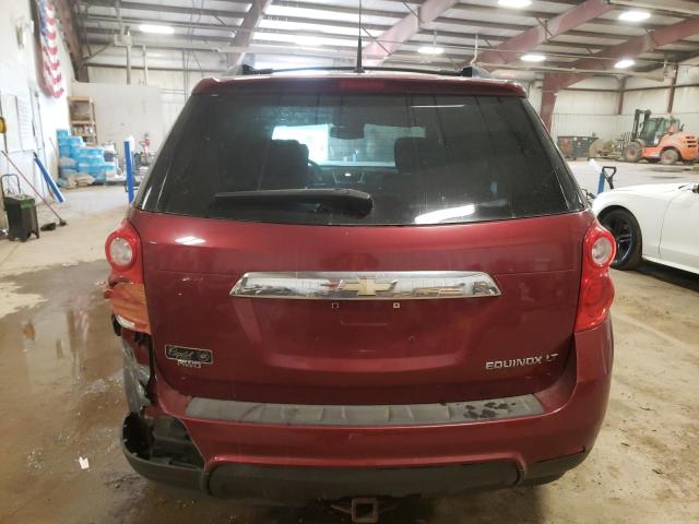 2CNFLNEW8A6320229 - 2010 CHEVROLET EQUINOX LT BURGUNDY photo 6