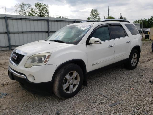 1GKEV33738J142774 - 2008 GMC ACADIA SLT-2 WHITE photo 1