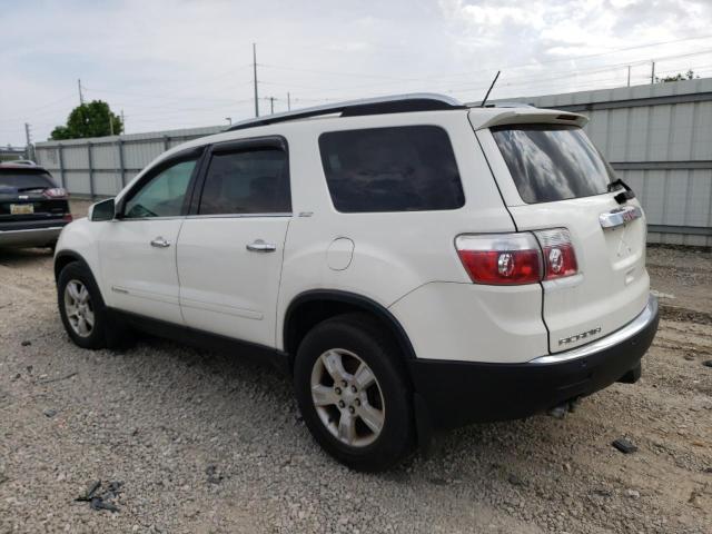 1GKEV33738J142774 - 2008 GMC ACADIA SLT-2 WHITE photo 2