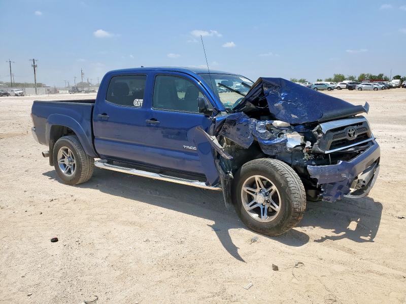 5TFJU4GNXEX055751 - 2014 TOYOTA TACOMA DOUBLE CAB PRERUNNER BLUE photo 4