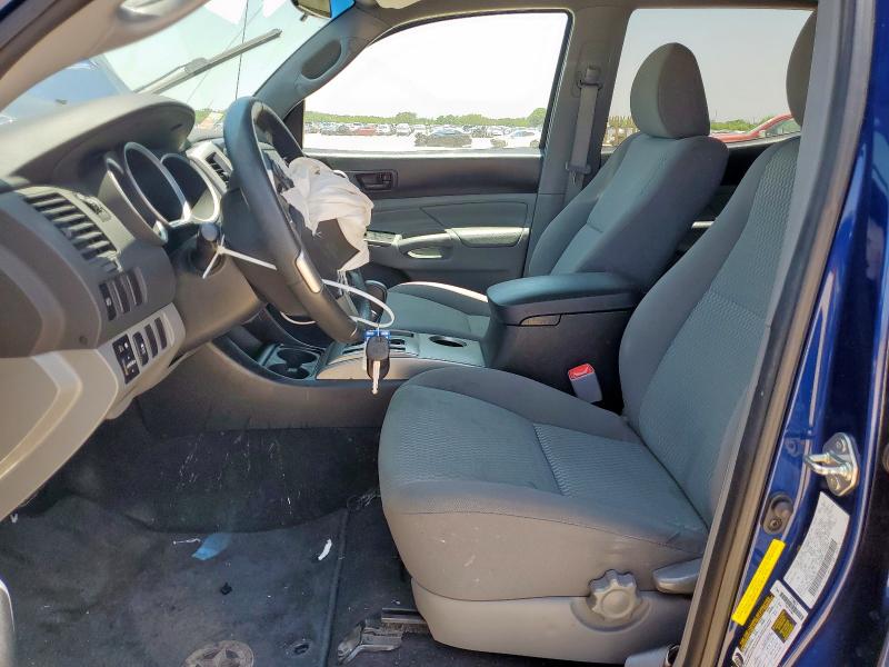 5TFJU4GNXEX055751 - 2014 TOYOTA TACOMA DOUBLE CAB PRERUNNER BLUE photo 7