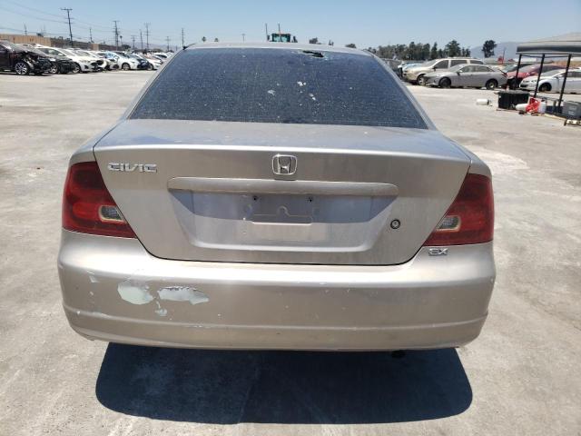 1HGEM22933L013069 - 2003 HONDA CIVIC EX GOLD photo 6