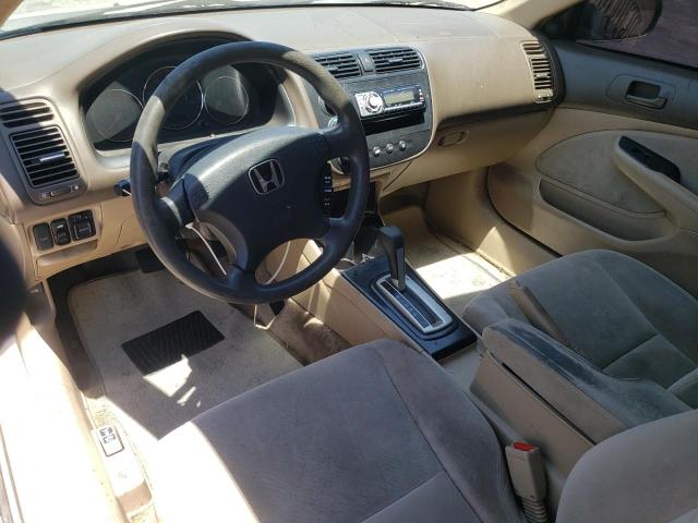1HGEM22933L013069 - 2003 HONDA CIVIC EX GOLD photo 8