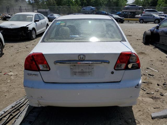 2HGES16395H524467 - 2005 HONDA CIVIC DX VP 白色 照片 6