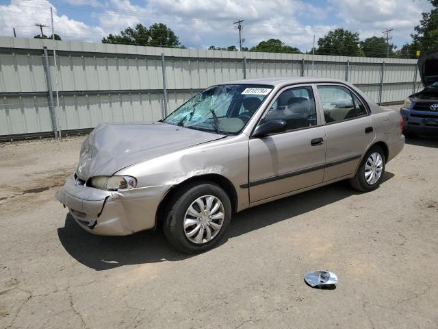 1Y1SK52852Z427431 - 2002 CHEVROLET GEO PRIZM BASE TAN photo 1