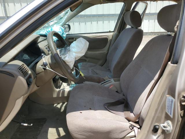 1Y1SK52852Z427431 - 2002 CHEVROLET GEO PRIZM BASE TAN photo 7