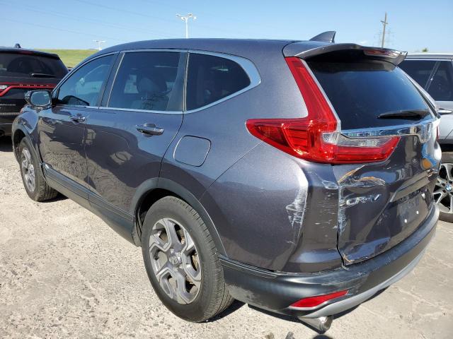 7FARW2H54JE011642 - 2018 HONDA CR-V EX GRAY photo 2