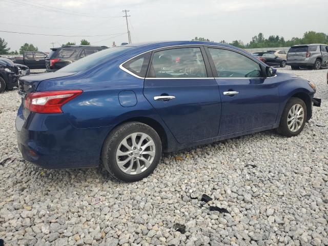 3N1AB7AP4KY317956 - 2019 NISSAN SENTRA S BLUE photo 3