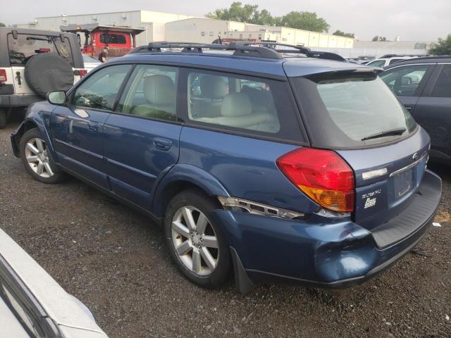 4S4BP62C677315462 - 2007 SUBARU OUTBACK OUTBACK 2.5I LIMITED BLUE photo 2