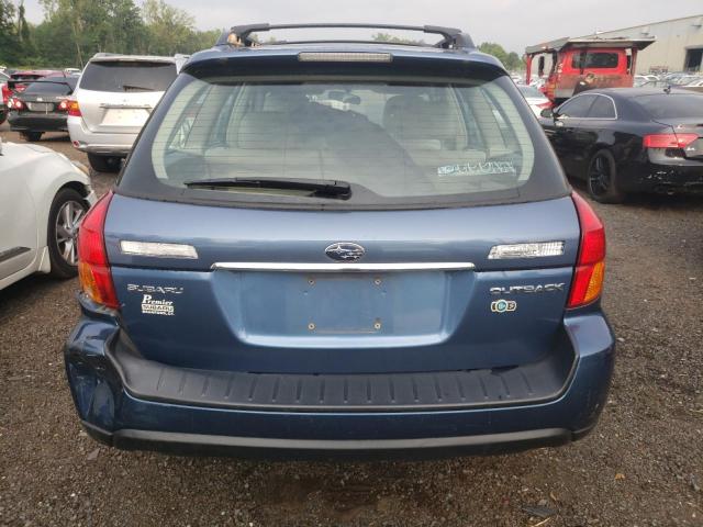 4S4BP62C677315462 - 2007 SUBARU OUTBACK OUTBACK 2.5I LIMITED BLUE photo 6