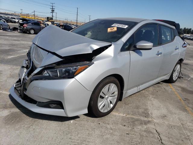 1N4AZ1BV5NC563033 - 2022 NISSAN LEAF S SILVER photo 1