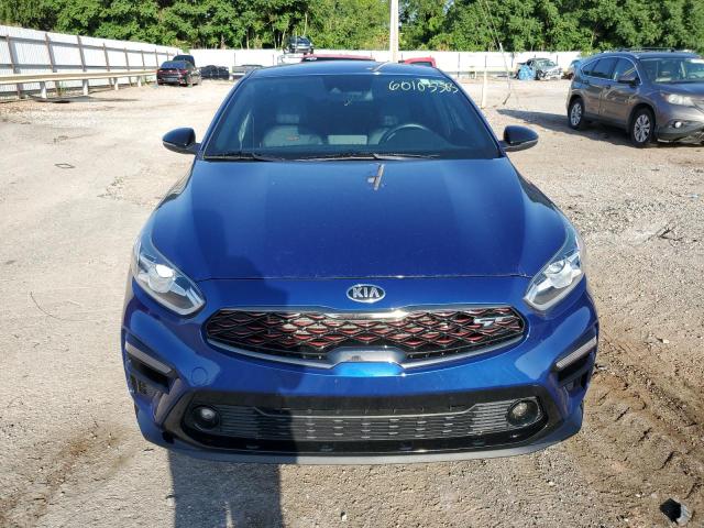 3KPF44AC3ME365249 - 2021 KIA FORTE GT BLUE photo 5