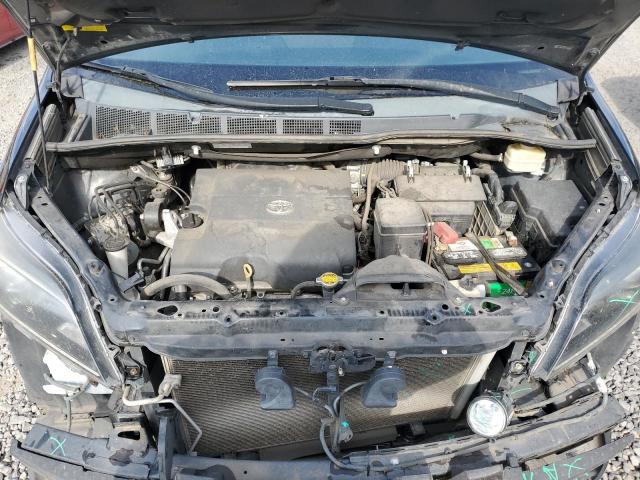5TDXK3DC8FS650103 - 2015 TOYOTA SIENNA SPORT BLACK photo 12