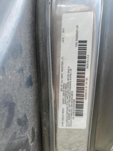 4S3BL616187207599 - 2008 SUBARU LEGACY 2.5I SILVER photo 12