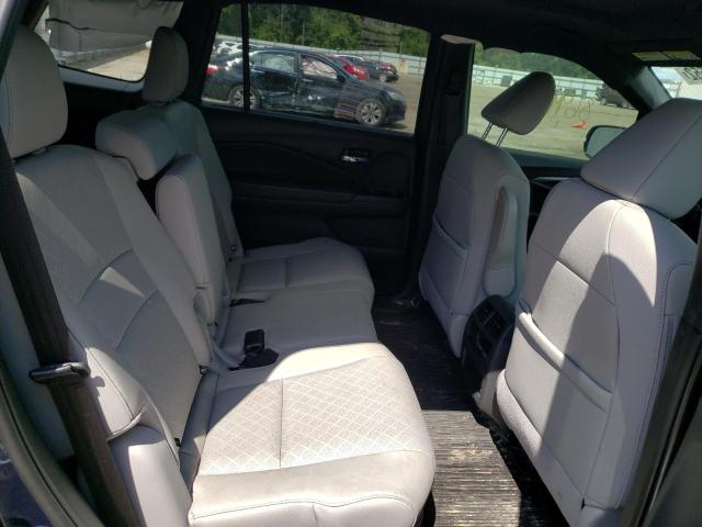 5FNYF7H56KB002432 - 2019 HONDA PASSPORT EXL BLUE photo 6