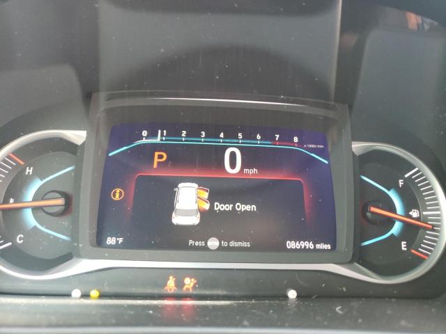 5FNYF7H56KB002432 - 2019 HONDA PASSPORT EXL BLUE photo 8