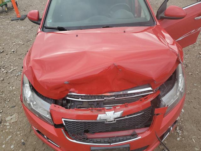 1G1PF5SC1C7360934 - 2012 CHEVROLET CRUZE LT RED photo 11