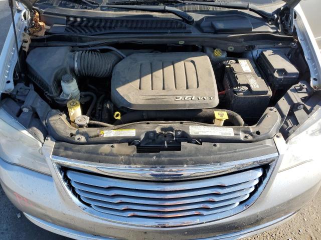 2C4RC1CG1CR151128 - 2012 CHRYSLER TOWN & COU TOURING L SILVER photo 12