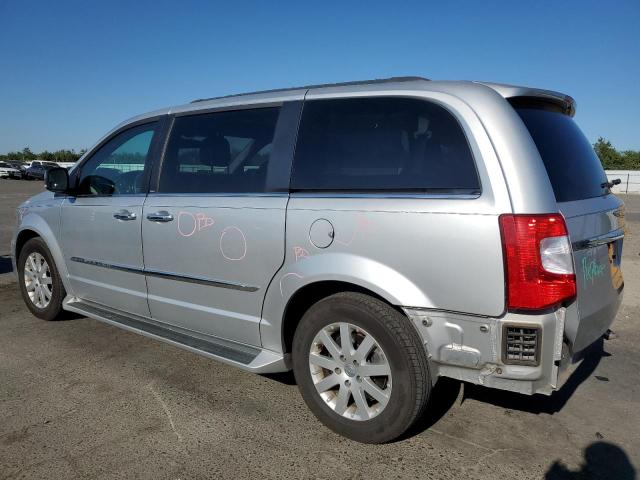 2C4RC1CG1CR151128 - 2012 CHRYSLER TOWN & COU TOURING L SILVER photo 2