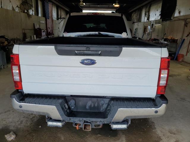 1FT8W3BTXLED15468 - 2020 FORD F350 SUPER DUTY WHITE photo 6