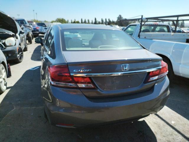 19XFB2F56DE247684 - 2013 HONDA CIVIC LX GRAY photo 6