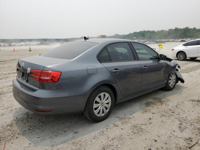 3VW2K7AJXFM316348 - 2015 VOLKSWAGEN JETTA BASE 灰色 照片 3