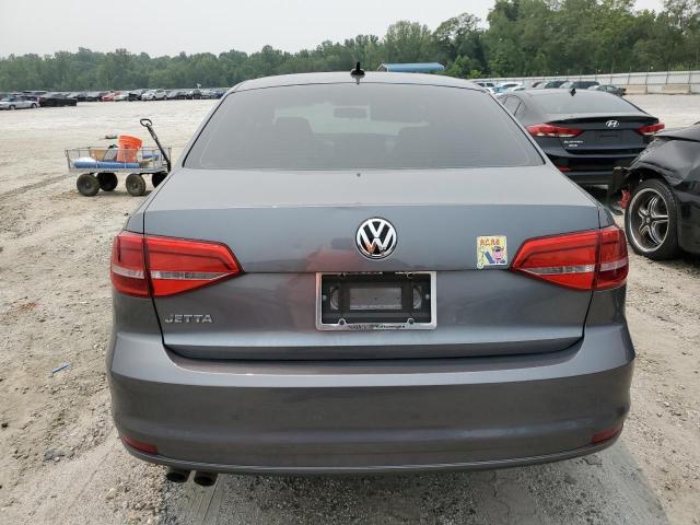 3VW2K7AJXFM316348 - 2015 VOLKSWAGEN JETTA BASE 灰色 照片 6