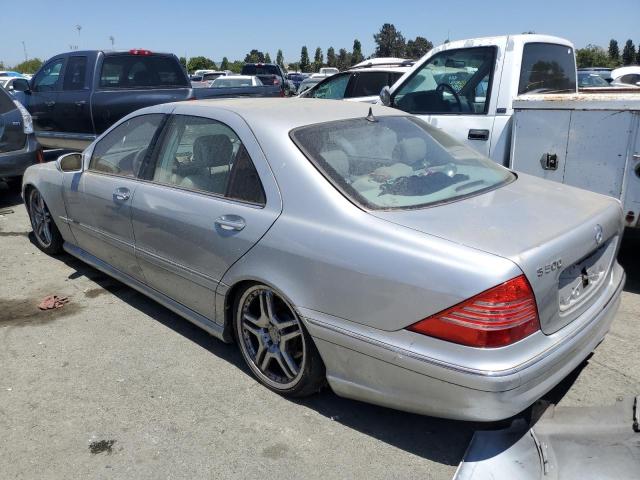 WDBNG75J86A479782 - 2006 MERCEDES-BENZ S-CLASS 500 SILVER photo 2